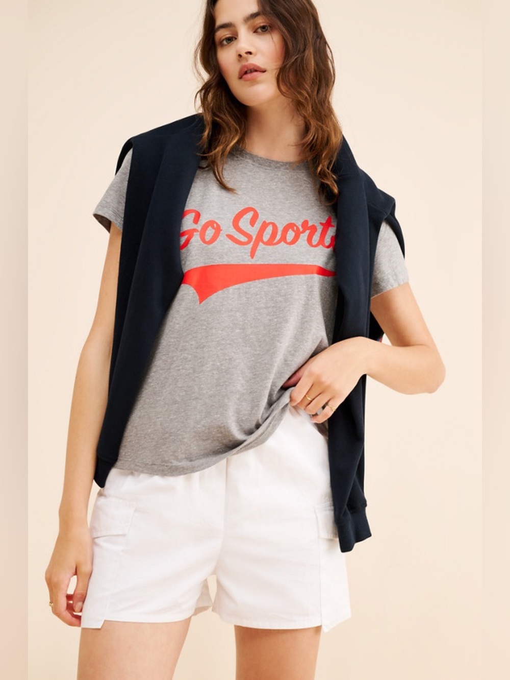 NWT Favorite Daughter Go Sports Tee